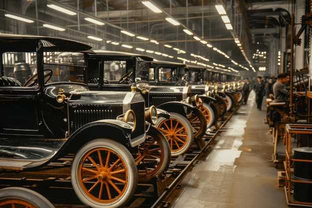Начало пути автоконцерна Ford и создание первых моделей
